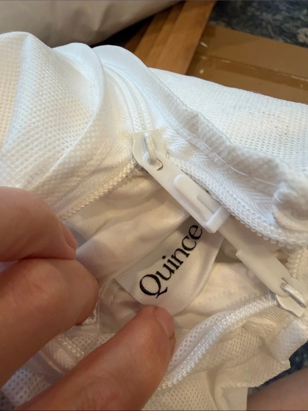 NWT Quince Premium Duck Down Pillow Standard Firm